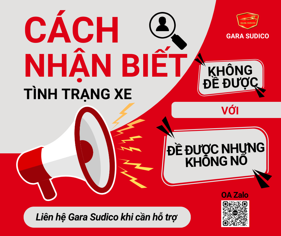 Phân biệt xe không đề được và đề được nhưng không nổ – Hướng dẫn gọi cứu hộ đúng cách
